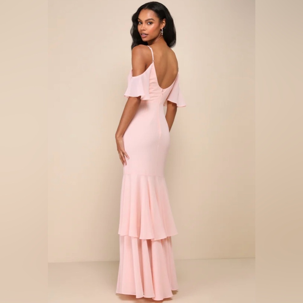 Blush Pimk Bridesmaid / Formal Dress